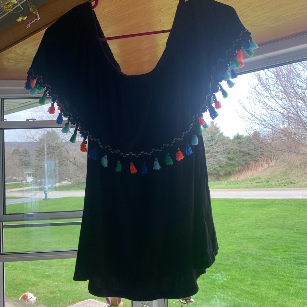 Off the shoulder